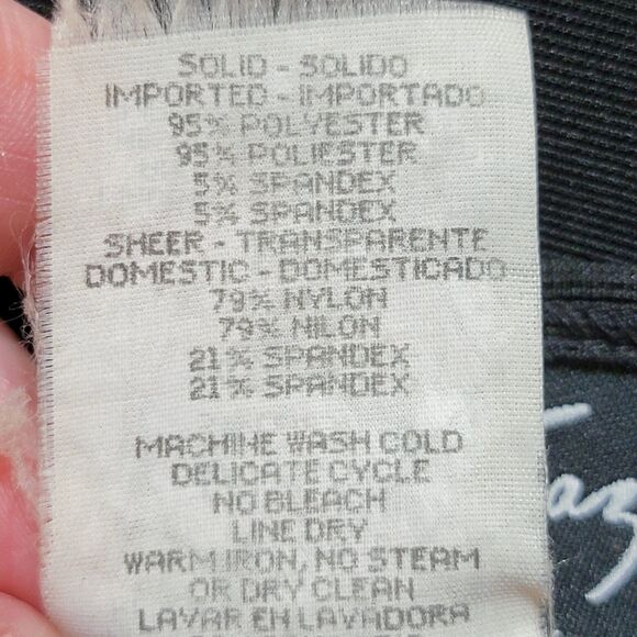 All That Jazz Black Form Fitting Party Dress w/ Sheer Waist - Size Medium - Picture 8 of 8